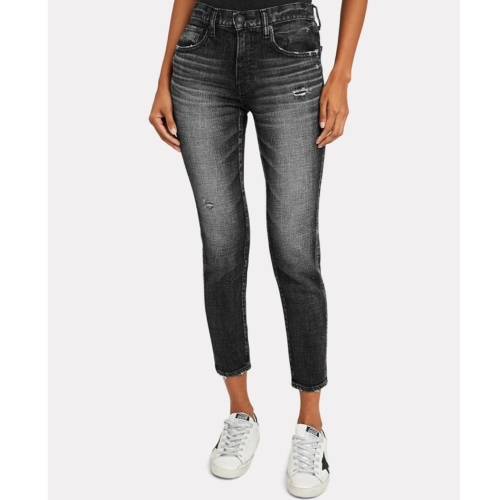 Moussy Charcoal Denim Jeans